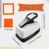 Paper cutter for crafts Hole Puncher Punches Tool Set 2 inch Square Hexagon Triangle Paper Shapes card making custom scrapbookin