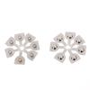 100Pcs 18650 Positivo e negativo Placa de mola de contato único 50 pares 16X18,5 mm
