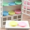 5Pcs Dollhouse Mini Food Plates Dollhouse Simulation Dining Plate Dolls House Kitchen Accessories Pretend Play Toys
