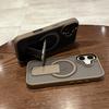 Luxuriöses kabelloses Magsafe-Ladegehäuse für iPhone 11 12 13 14 15 16 Pro Max Plus mit magnetischer Ringhalterung, Kameraschutzabdeckung