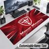 Custom Name Text Mouse Pad Hull KR Personalized Desk Pad For Work And Gaming