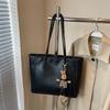 New fashionable large-capacity bag women's summer versatile shoulder bag casual retro class commuter tote bag