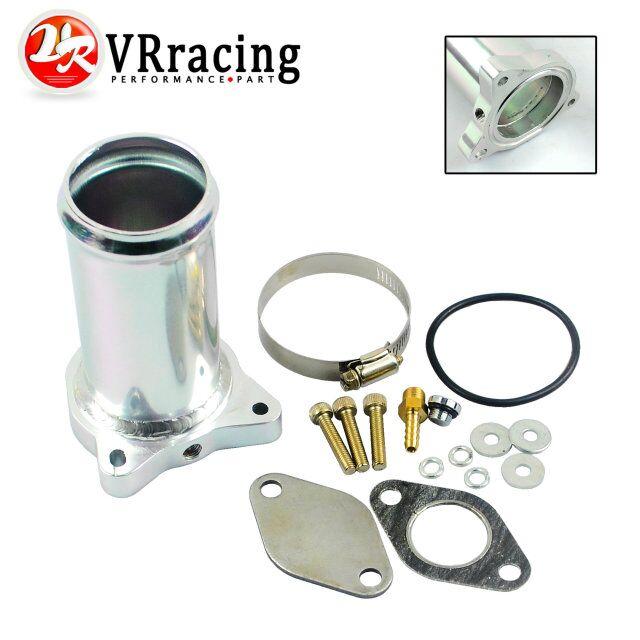 VR - Alloy Aluminum Hose Adapter Joiner Pipe Connector Silicone 63mm or 70mm or 76mm Color Silver