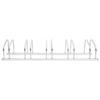 5 Bike Stand Galvanized Steel