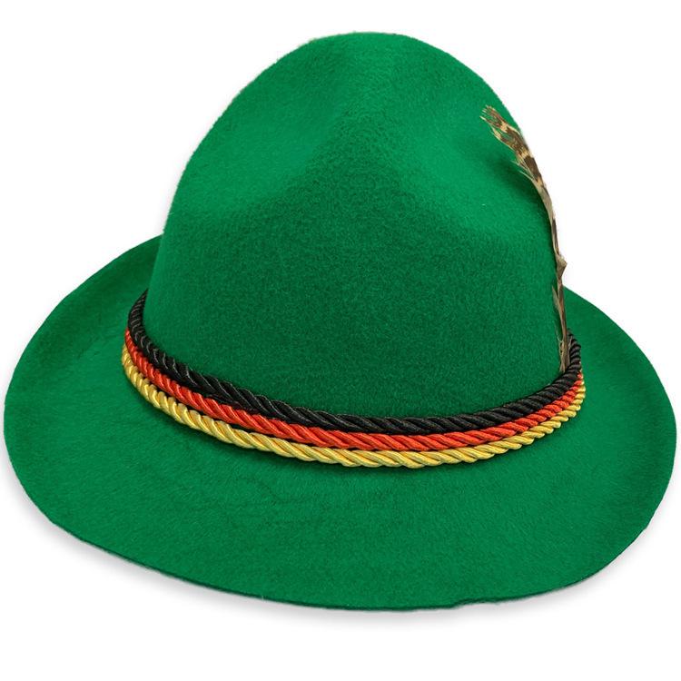 Herren Bayerische Oktoberfest Lederhose mit kariertem Hemd - Übergröße verfügbar