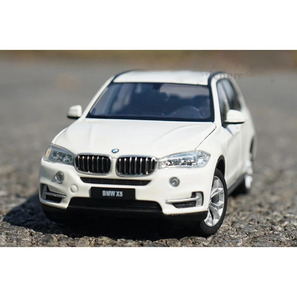 WELLY 1/24 BMW X5 SUV Off-Road Vehicle Alloy Scale Car Model Diecast Metal Static Collection Children Toy Car Vehicles Gifts