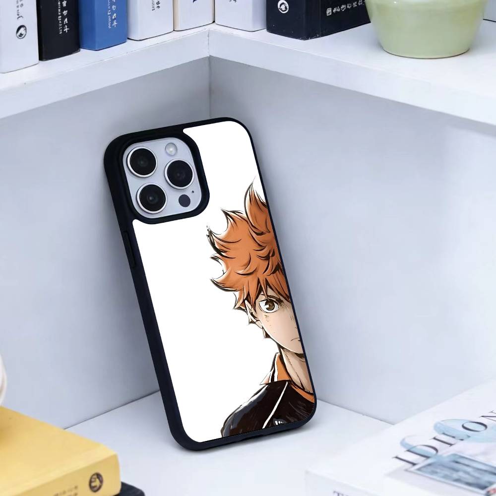 Anime H-Haikyuu Hinata Shoyo Handyhülle Für iPhone17,16,15,14,13 Plus,Pro Max Magnetisch Für Magsafe Kabelloses Laden