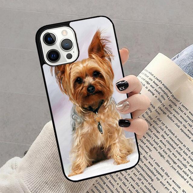 

Autumu Dog YORKSHIRE TERRIER Puppy Phone Case Cover for iPhone 17 Air 16 16e 15 12 11 13 14 Pro Max Apple Plus Coque iPhone 13