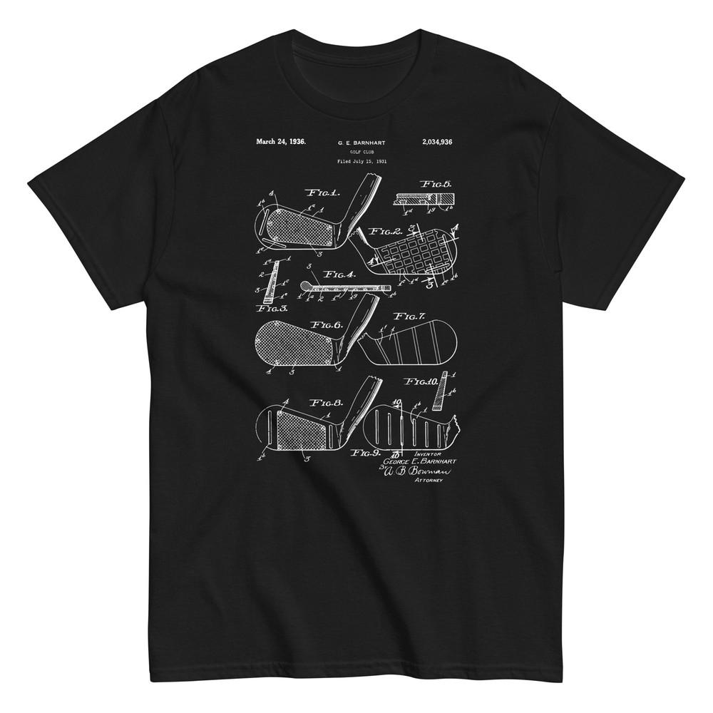 

1936 Golf Club US Patent Vintage Unisex Classic T-Shirt S