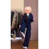 Large size loose sweater sports suit women's autumn fashion, thin and casual, two-piece set fat mm2-150kg