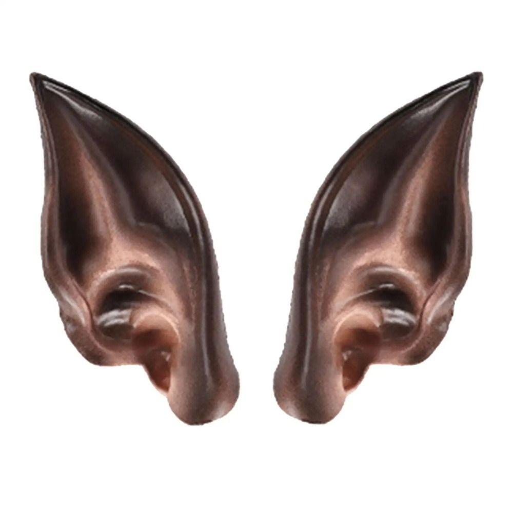 Carnival Dress Up Elf Ears Latex False Ears Cute   Halloween