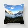 Landscape Water Reflection Mountain Fog Print Living Room Sofa Car Cushion Cover Luxury Home Decoration Pillow Cover