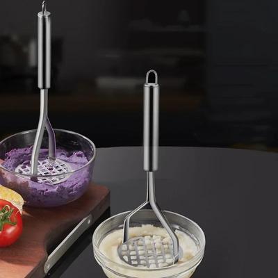 Yaratıcı Patates Ezici Presi Patates Püresi Yapıcı Paslanmaz Çelik Patates Ezici İtici Meyve Aletleri Mutfak Aleti Cocina