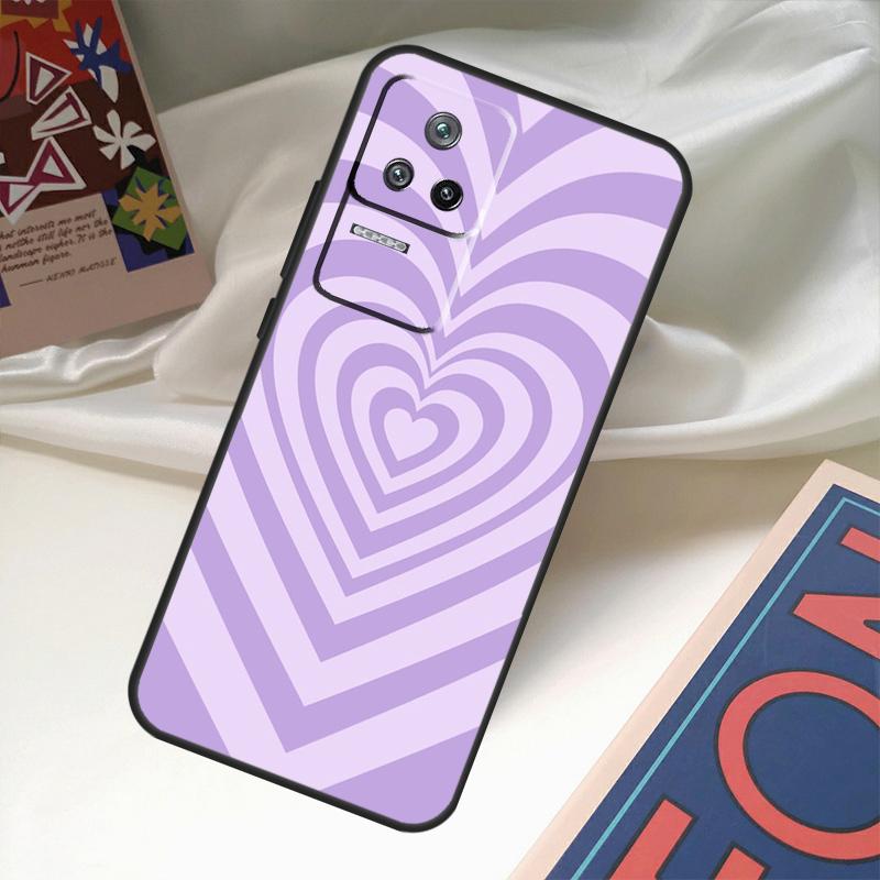 Colorful Heart Circle Love Case For POCO X6 Pro X3 X5 F3 F5 M5s M6 Pro Xiaomi 14 Ultra 11T 12T 13T Pro 12 13 Lite Cover
