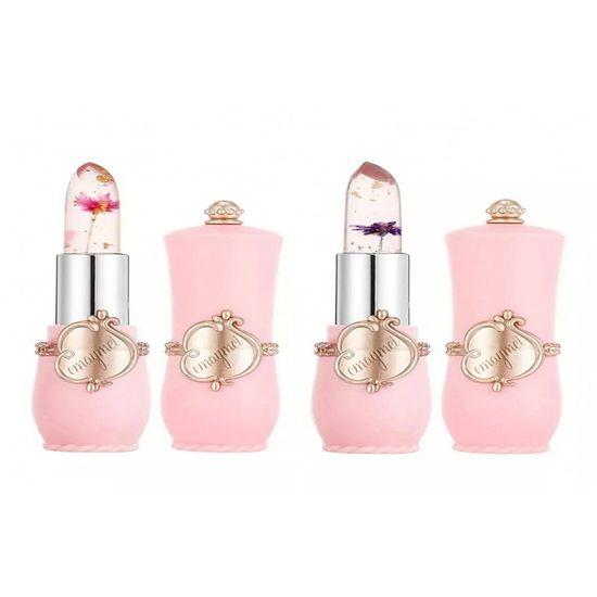 

Цветочная губная помада, длительный бальзам для губ, увлажняющий блеск для губ