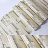 Slate Stone Brick Effect Washable Vinyl PVC Wall Paper Living Room Background Wallcovering Wallpaper Decor Papel De Parede