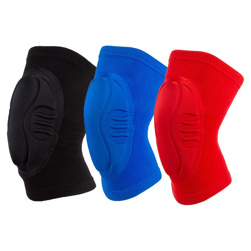 Fitness Knee Pads Sponge Pads Thickened Sports Anti Collision Knee Pads Basketball Volleyball Football Dance Dance Roller Skating Protective Gear