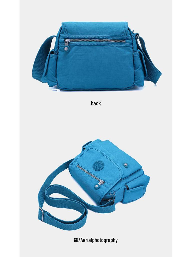 Lightweight Water-Resistant Korean Fashion Women's Crossbody Bag for Commuting and Outings