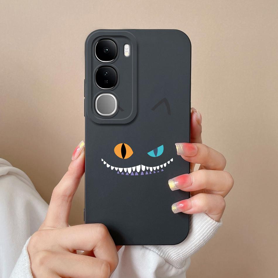 For Vivo V40 Lite V40SE Y200 Y300 Case Simple Heart Liquid Silicone Camera Protection Back Cover For Vivo V 40 Lite V40 SE Funda