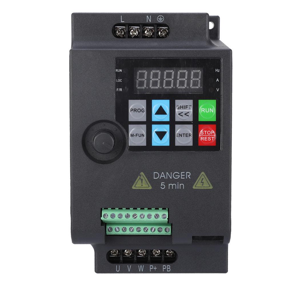 Produktbild von Einphasiger Frequenzumrichter 0.4kW VFD004EL21W Wechselrichter DELTA | | Preis