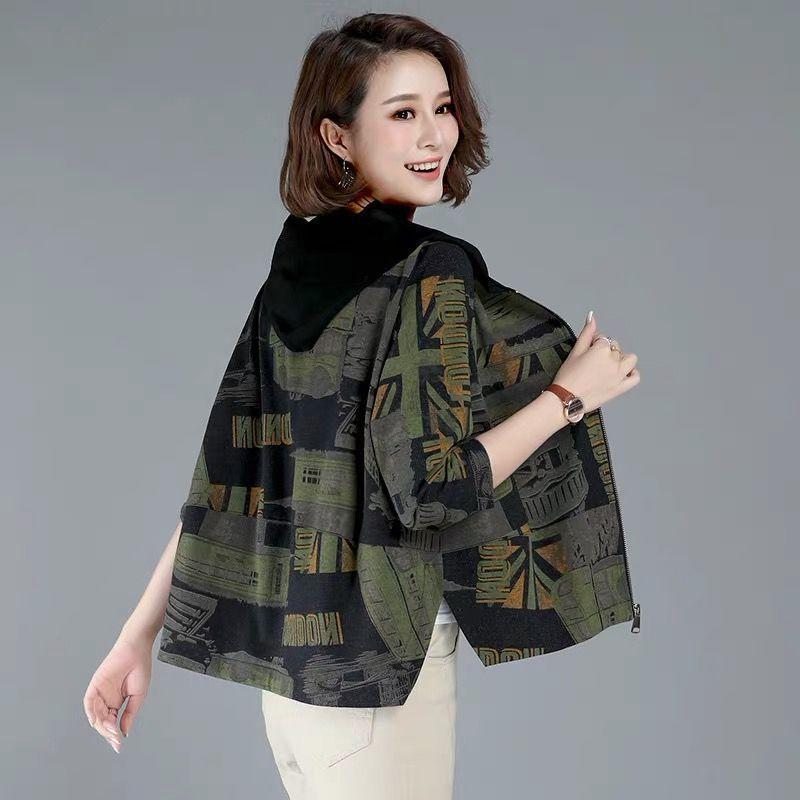 New Women's Jackets Long Sleeve Hooded Causal Windbreaker Female Basic Coats Zipper Lightweight Jackets Bomber Outwear