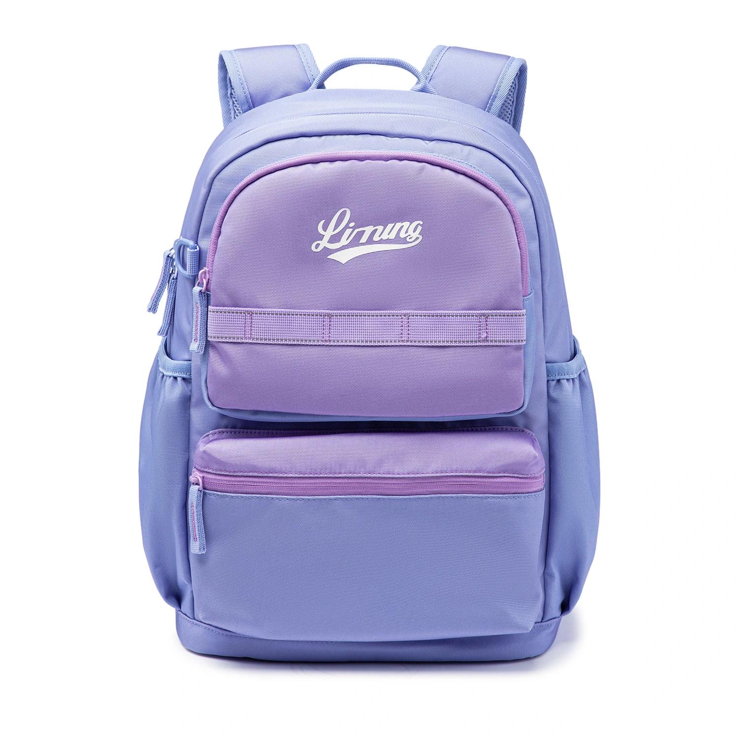 Li Ning YOUNG Backpacks YBSU041-3 Light Blue Purple