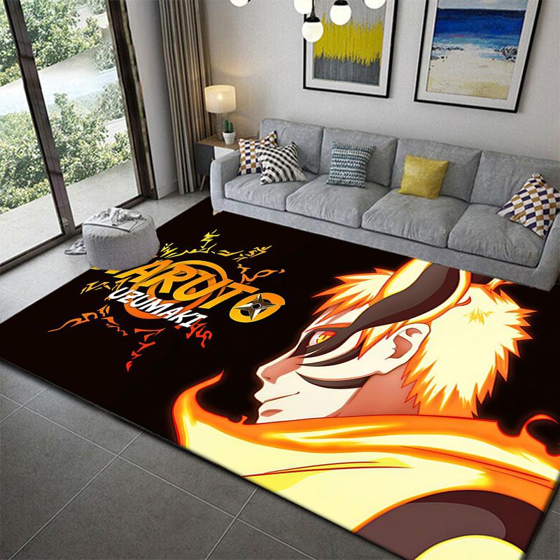 Naruto NonSlip Carpet Rug for Living Room Bedroom Home Sofa Decoration,Kids play Non-slip Floor Mat