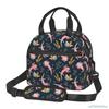 Axolotl Insulated Lunch Bag Reusable Cooler Lightweight Tote Bag for Men Women Thermal Lunch Box with Adjustable Shoulder Strap