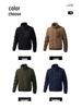 Men's Lambswool Fleece Stand Collar Jacket - Autumn/Winter Casual Cardigan