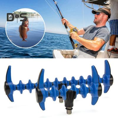 Fishing Rod Holder Screw-in Feeder Rod Rest Head Universal Fishing Pole Support Stand Bracket Carp Bank Sea Fishing Accessories