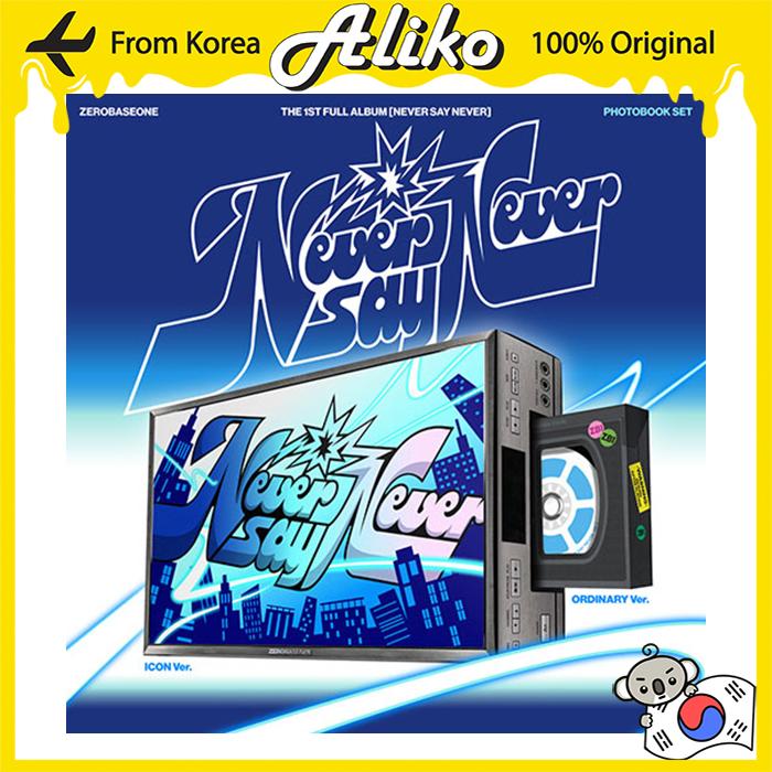 ZEROBASEONE - THE 1ST FULL ALBUM [NEVER SAY NEVER] (PHOTOBOOK Ver. / ICON & ORDINARY)