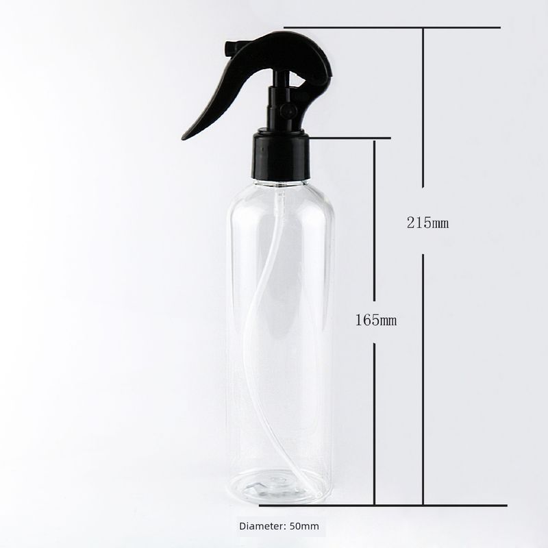 Little Mouse Plastic Black Round Shoulder Buckle Spray Bottle