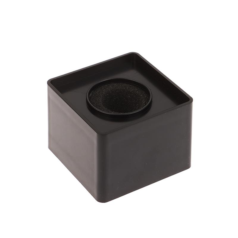 1Pc Orange/Black/Yellow/White/Blue Abs Ktv Mic Microphone Flag Station Square Shaped Microphone Tv Interview Station Black Hole