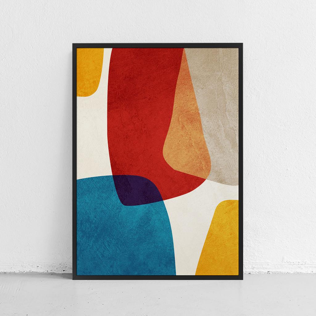 Poster Abstraction Colorful