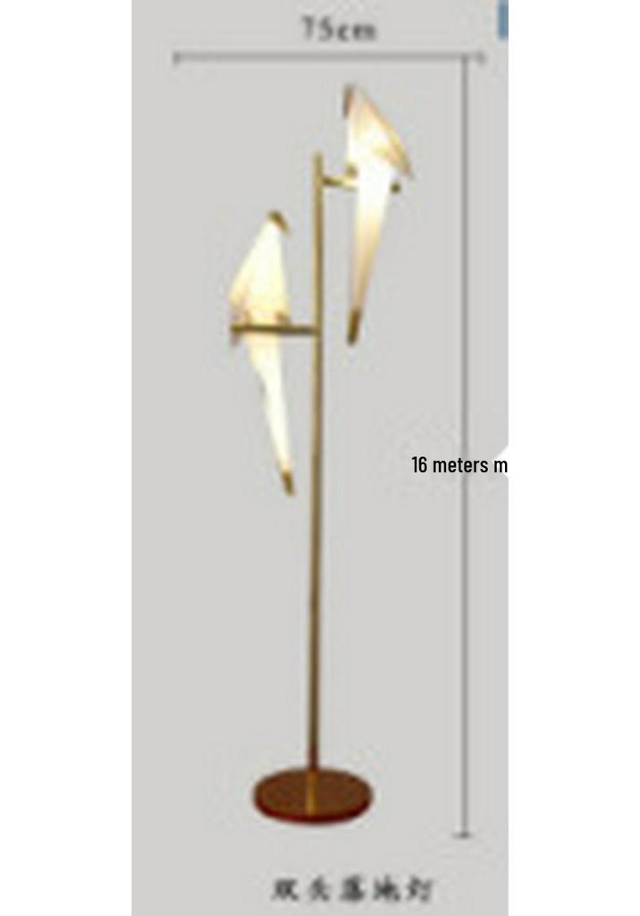 Modern Origami Bird Pendant Lamp - Creative Design for Restaurant, Living Room, or Bedroom