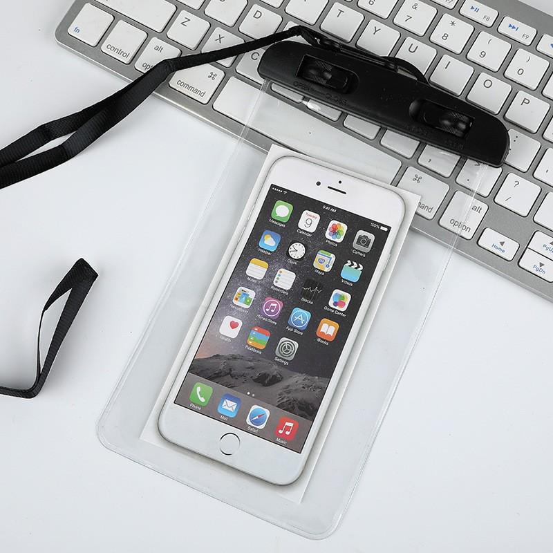 Waterproof Touchscreen Phone Bag for Swimming & Rainy Days - Sealed Underwater Airbag Case