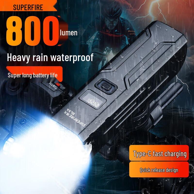 SupFire BL54 Rechargeable LED Bicycle Light