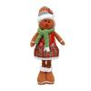 Christmas Gingerbread Man Ornaments Standing Toys Gingerbread Man Doll for Porch Indoor Yard Outdoor Couples11:38bedding
