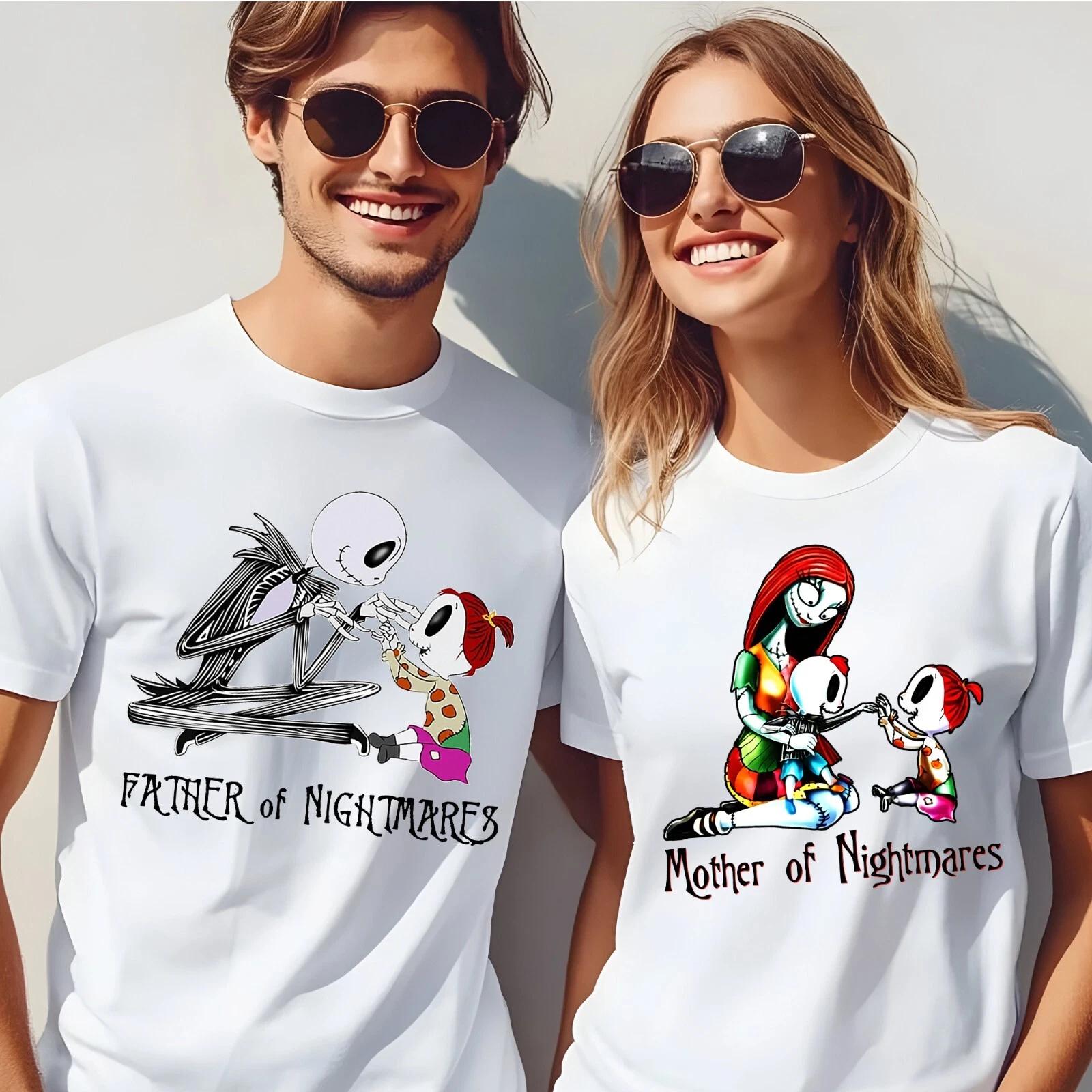 Mother of Nightmares Father of Nightmares Shirt, Nightmare Before 202563 S