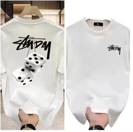 Camiseta Urbana Unisex de Moda Manga Corta Diseño Gráfico Holgada Casual Transpirable Ligera Camisetas de Verano Moda Popular