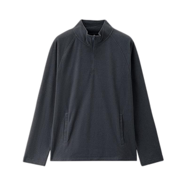 Giordano Men s Half-Zip Fleece Sweatshirt L