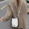 Fashionable Sequin-Textured Women'S Handbags Mini Phone Crossbody Bag Minimalist Adjustable Strap Shiny Small Shoulder Bag