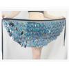 Holographic Sequin Sequin Mini Skirt Lace-Up Design Performance Costume Skirt  Dance Performance