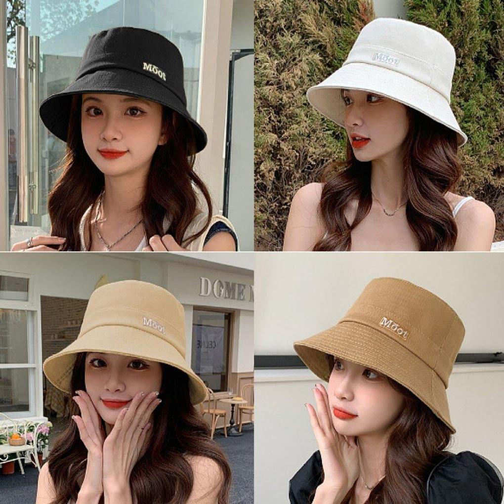 

Женская Мода Ежедневный Тренд Шляпа-ведро MOOT beige