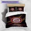 Set Biancheria da Letto 3 Pezzi Stampato Servette FC Traspirante Copripiumino con Federe Biancheria da Letto Decorativa per Camera da Letto Casa