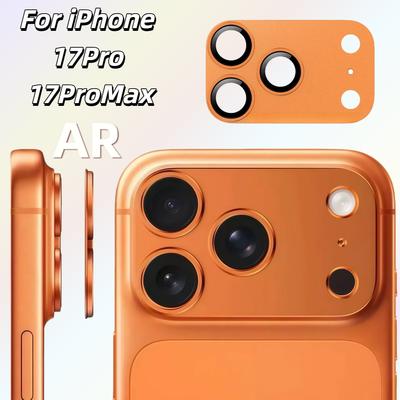Für iPhone 17 Pro Max Kameraobjektivschutz Metall-Aluminiumlegierung Gehärtetes Glas Abdeckung Bildschirmschutz Zubehör