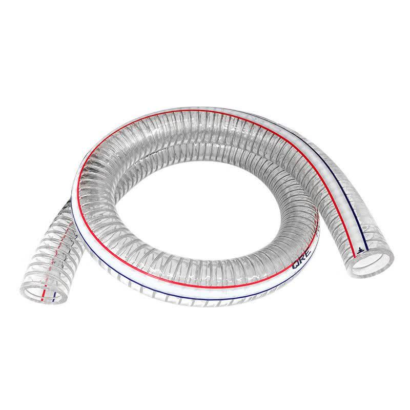 Guzhuju Transparent PVC Steel Wire Reinforced Hose