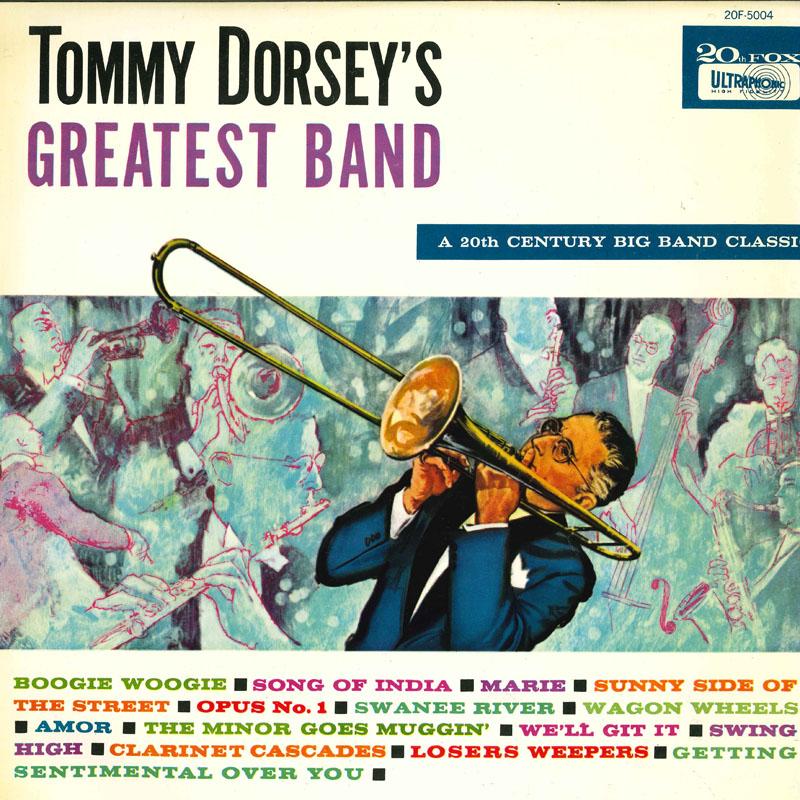 

Виниловая пластинка TOMMY DORSEY Tommy Dorseys Greatest Band 20F5004 20TH FOX Япония Джаз Б/у