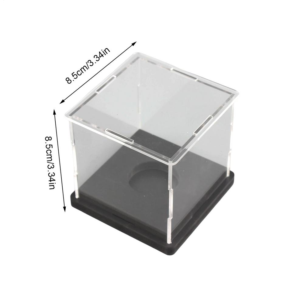 Baseball Display Case Baseball Collector Case Transparent Acrylic Dustproof Toy Cabinet For Tennis Softball Sports Collectors