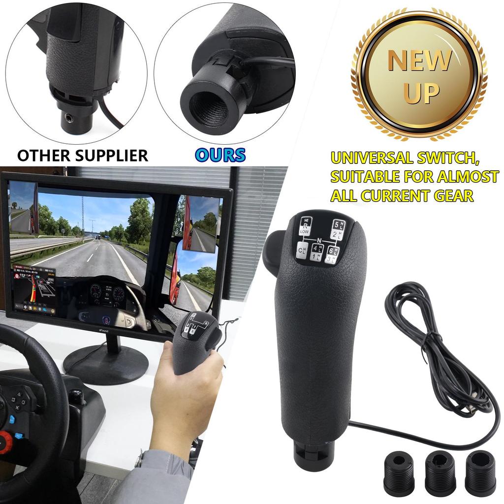 USB Racing Truck Shifter for Logitech G25/G27/G29 & Fanatec TH8A